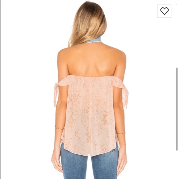 The Jetset Diaries TJD Sierra Top in Nude floral - Picture 3 of 10